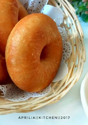 Foto resep Donat ekonomis, eggless & No knead