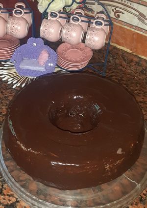 صورة لوصفة كيكة الشوكولا ❤❤