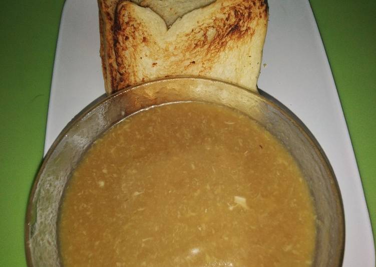 Cara Gampang Menyiapkan Saos srikaya (cocolan buat roti sobek,roti tawar bakar) 👩‍🍳 yang Enak Banget