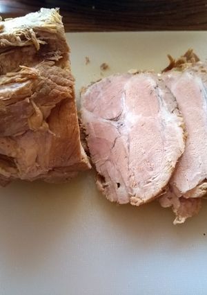 Una foto de Cabeza de lomo en olla gm