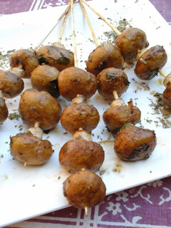 A picture of Baked Mushrooms.