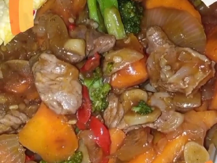 Cara Mudah Membuat Resep Tumis brokoli wortel daging sapi yang Lezat Sekali Anti Ribet, Bisa Manjain Lidah