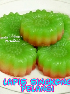 Foto resep Lapis Singkong Pelangi (lemet/timus tanpa daun)