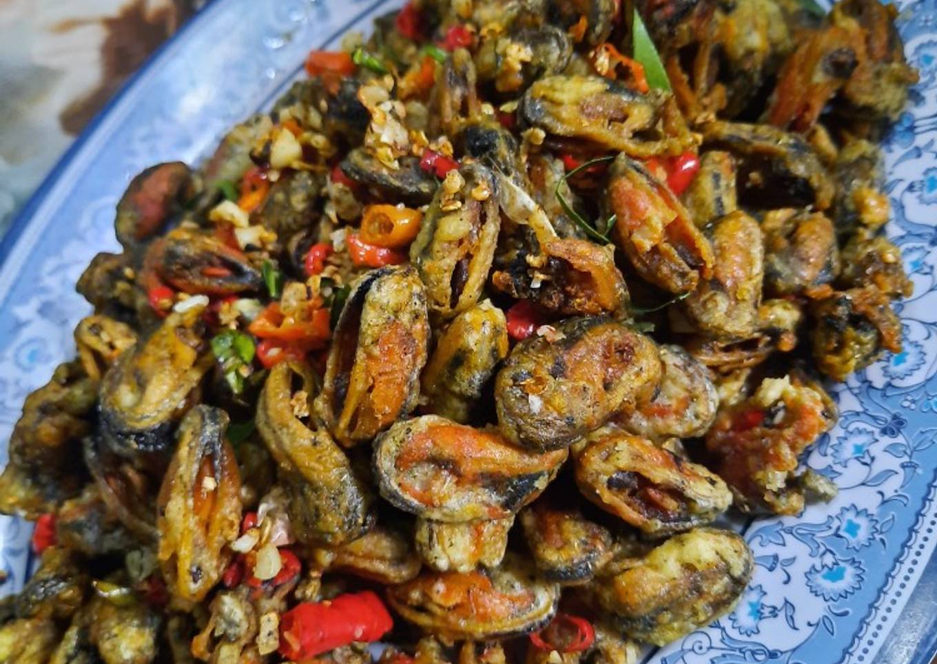 Kerang ijo cabe garam