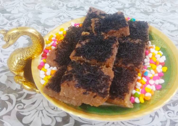 Chocolate Coconut Burfi