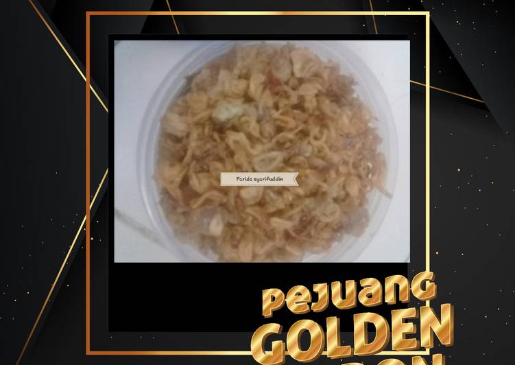 Bawang goreng renyah