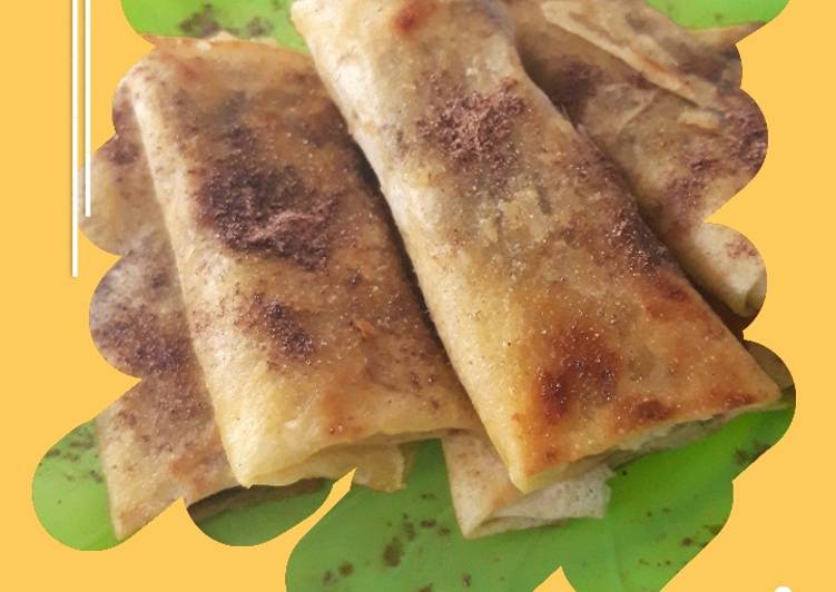 Lumpia Pisang Cokelat Panggang