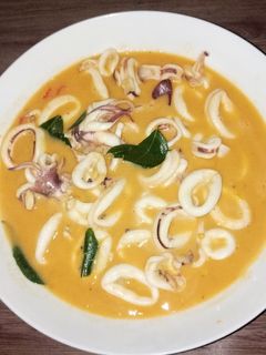 Foto resep Cumi saus telur asin