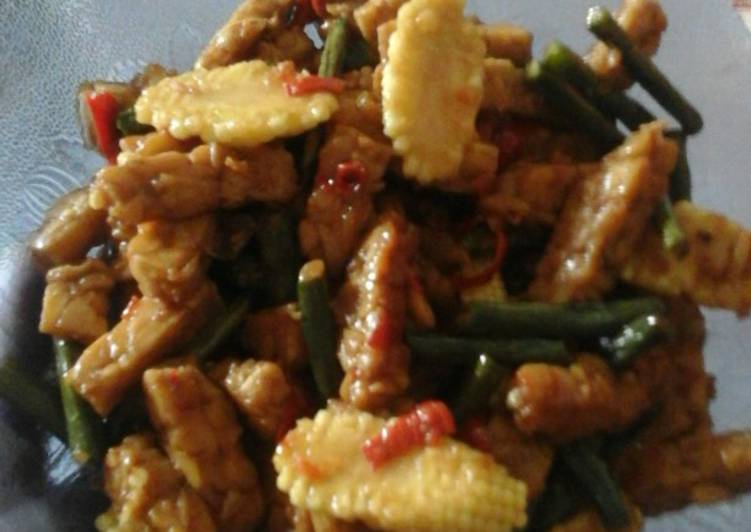 Resep Oreg tempe khas kampung yang Enak