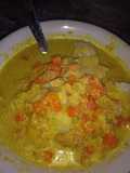 Soto daging santan
