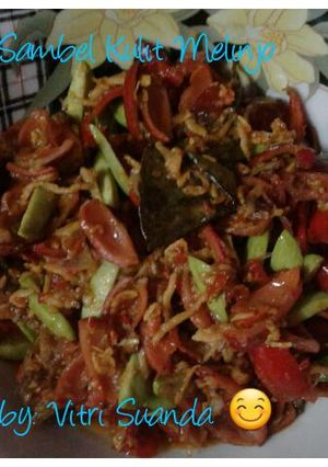Foto resep Sambel kulit melinjo