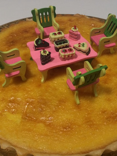 Una foto de Tarta de queso mascarpone al horno