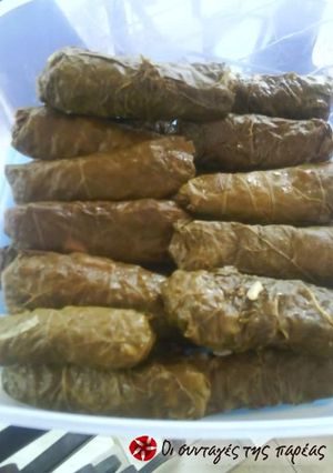A picture of Fylla (grape leaves).