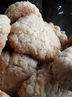 Una foto de Galletitas de queso para copetín