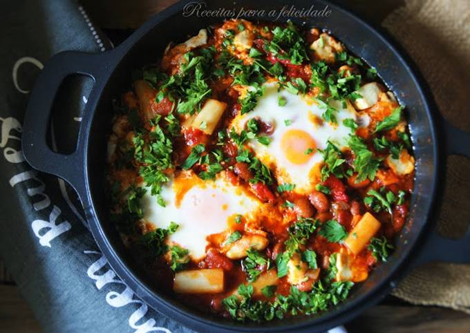 Shakshuka Receita Por Receitas Para A Felicidade - Cookpad