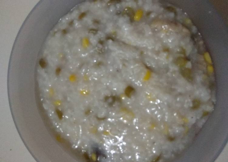 6 Resep: Bubur nasi jagung plus sayap ayam kampung Untuk Pemula!