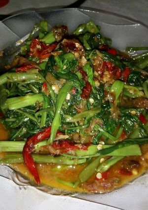 Foto resep Kangkung terasi mantappp
