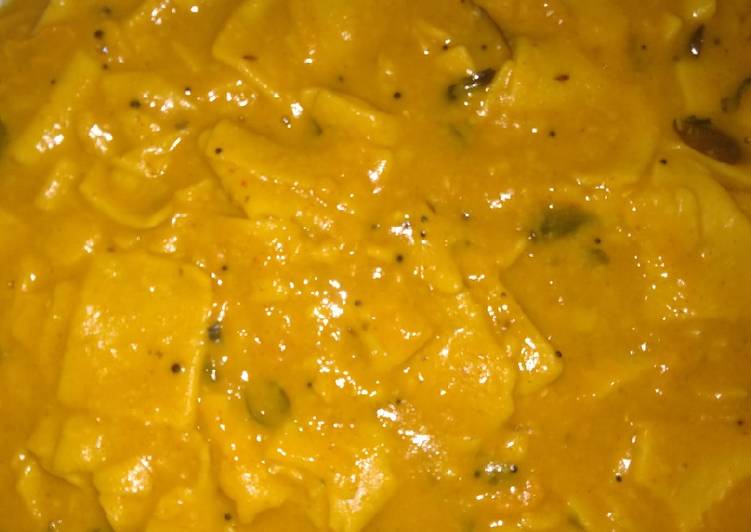 Steps to Prepare Favorite Dal dhokli