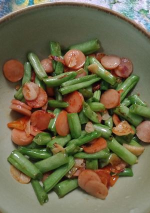 Foto resep Tumis buncis sosis