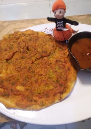A picture of Basan wala naan paratha 😋.