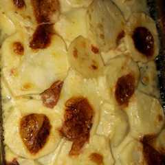 A picture of ¡Papas a la crema!😋😍🥔.