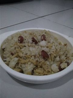 Foto resep Nasi sosis telur