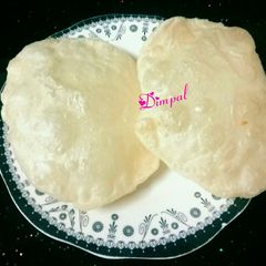 A picture of Instant Bhature.