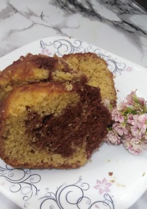 عکسی از دستور کیک زبرا نرم و پف دار