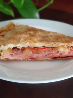 Una foto de Tarta de jamón y queso a mi manera