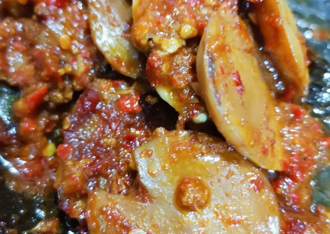 Balado Jengkol / Semur Jengkol Pedas