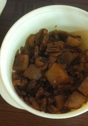 Foto resep Tumis kikil.tempe.daging giling