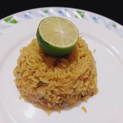 A picture of Masala bhat.