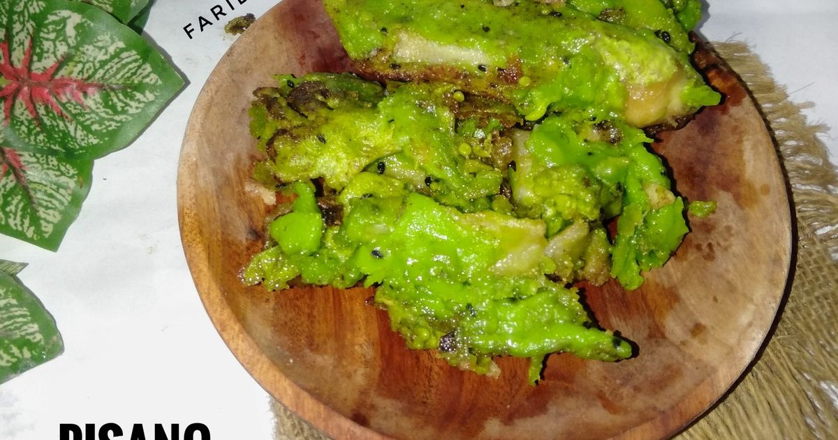 Pisang Goreng Pandan Wijen Hitam