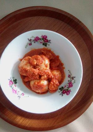 Foto resep Sambal goreng telur udang