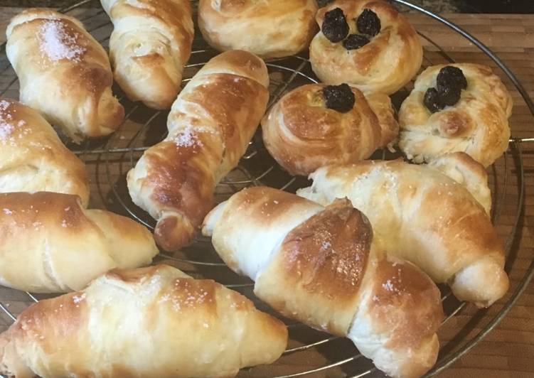 Panadería: Facturas de grasa (hojaldre criollo)