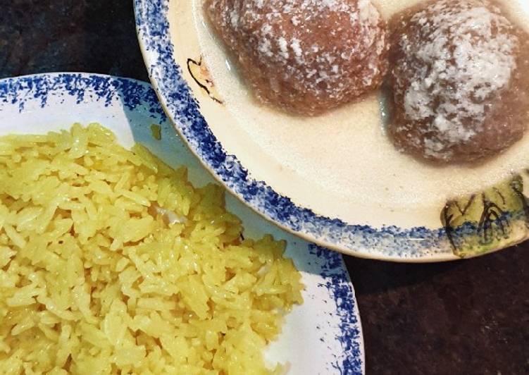 كبة لبن (كبة الرز)