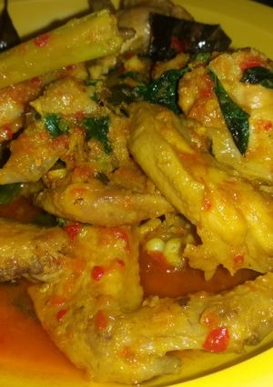 Foto resep Sayap ayam rica rica kemangi sederhana