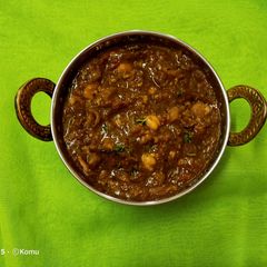 A picture of Zero oil /butter /ghee Chhole / Oil /butter /ghee free chhole.