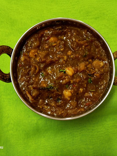 A picture of Zero oil /butter /ghee Chhole / Oil /butter /ghee free chhole.