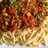 Spaghetti and minced meat