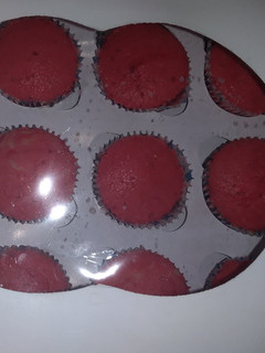 A picture of Red velvet cake.