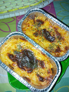 Foto resep Macaroni Schotel with Bolognese & Sauce Bechamel