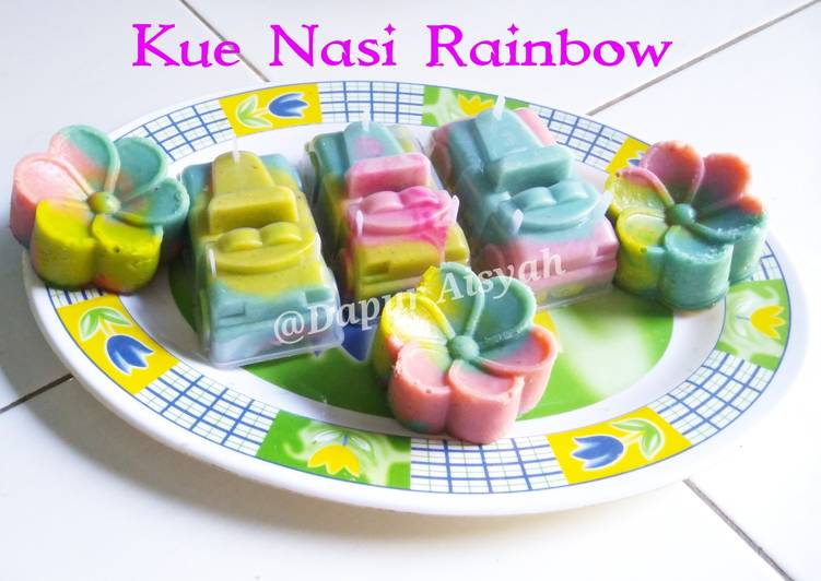 Kue Nasi Rainbow