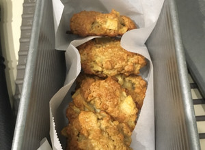 Una foto de Galletas de Avena y Manzana baja en azúcar