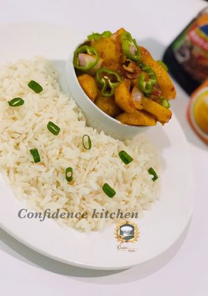 A picture of Potatoes stir fried sauce.