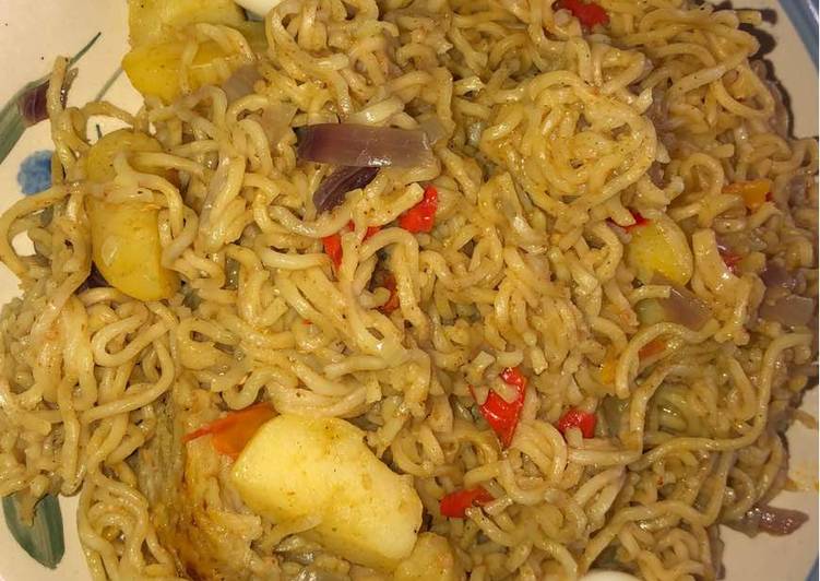 Recipe of Super Quick Indomie irish potatoes