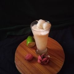 A picture of Lychee sorbet.