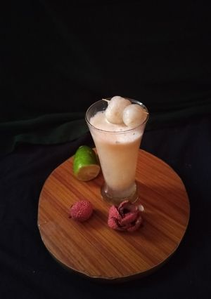 A picture of Lychee sorbet.