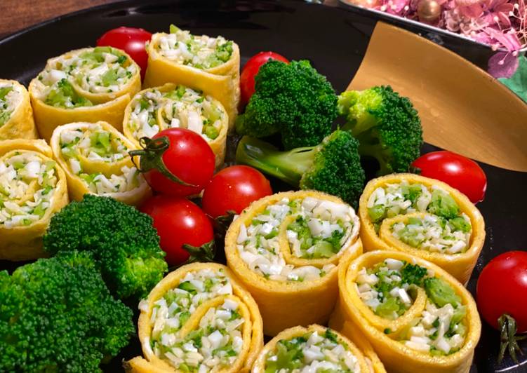 Recipe of Homemade Salad Egg Roll