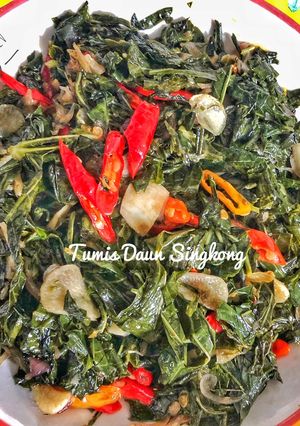 Foto resep Tumis Daun Singkong